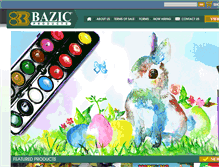 Tablet Screenshot of bazicproducts.com